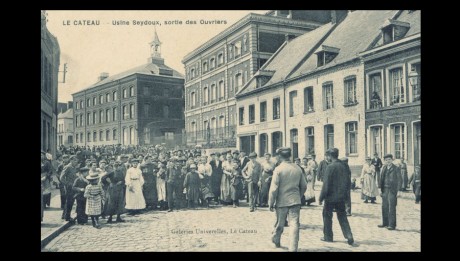 Sortie des usines Seydoux au Cateau