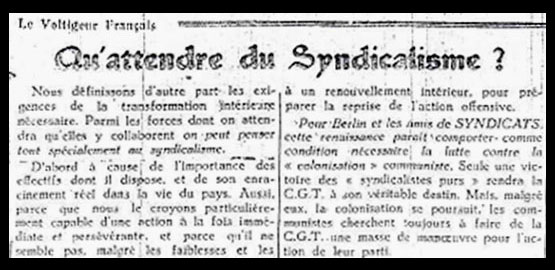 Le Voltigeur Français - 15 février 1939