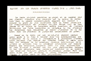 Travaux en cours 1943