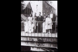 Avec ses élèves au lycée de Vendôme - 1941