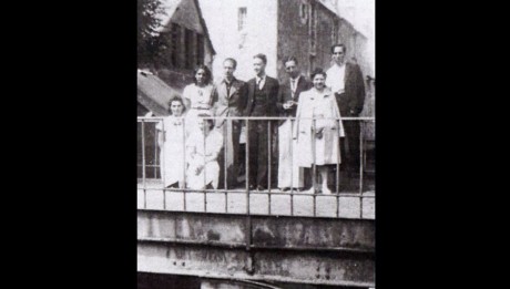 Avec ses élèves au lycée de Vendôme - 1941