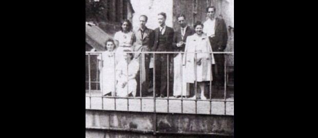 Avec ses élèves au lycée de Vendôme - 1941